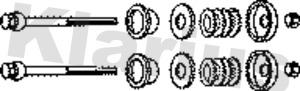 Klarius 401544 - Kit montaggio, Silenziatore autozon.pro