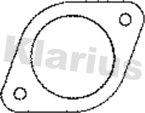 Klarius 410374 - Guarnizione, Tubo gas scarico autozon.pro