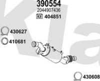 Klarius 601047E - Impianto gas scarico autozon.pro