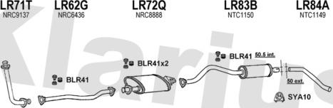 Klarius 090113U - Impianto gas scarico autozon.pro