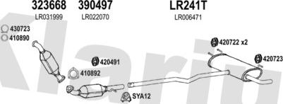 Klarius 090365U - Impianto gas scarico autozon.pro