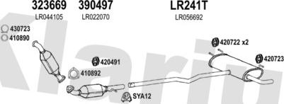 Klarius 090368U - Impianto gas scarico autozon.pro