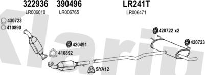 Klarius 090363U - Impianto gas scarico autozon.pro