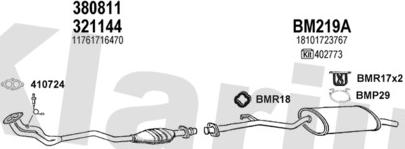 Klarius 060267U - Impianto gas scarico autozon.pro