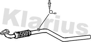 Klarius 150542 - Tubo gas scarico autozon.pro