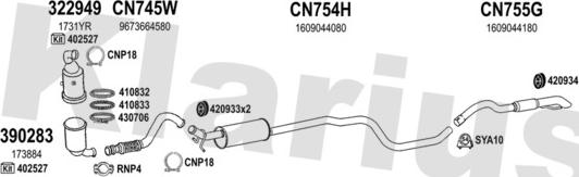 Klarius 181199U - Impianto gas scarico autozon.pro