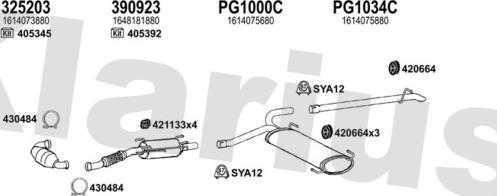 Klarius 181137U - Impianto gas scarico autozon.pro