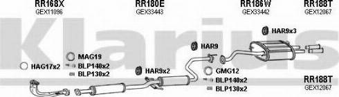Klarius 120040U - Impianto gas scarico autozon.pro