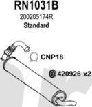 Klarius 810009U - Impianto gas scarico autozon.pro