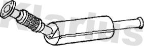 Klarius 390457 - Filtro antiparticolato / particellare, Impianto gas scarico autozon.pro