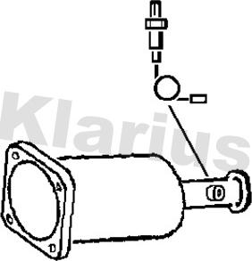 Klarius 390110 - Filtro antiparticolato / particellare, Impianto gas scarico autozon.pro