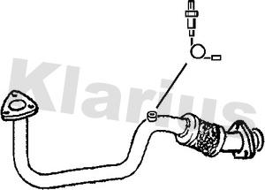 Klarius 301439 - Tubo gas scarico autozon.pro