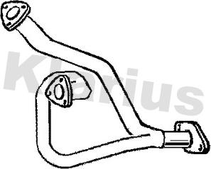 Klarius 301680 - Tubo gas scarico autozon.pro