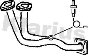 Klarius 301066 - Tubo gas scarico autozon.pro