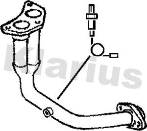 Klarius 301308 - Tubo gas scarico autozon.pro