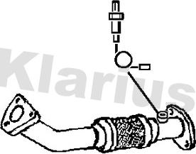 Klarius 302019 - Tubo gas scarico autozon.pro