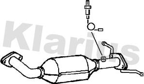 Klarius 311912 - Catalizzatore autozon.pro