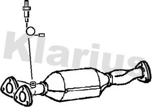 Klarius 311421 - Catalizzatore autozon.pro