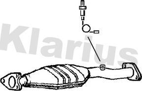 Klarius 311636 - Catalizzatore autozon.pro