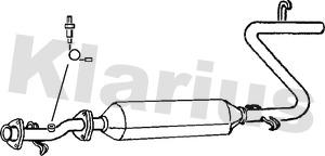 Klarius 311168 - Catalizzatore autozon.pro