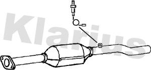 Klarius 311894 - Catalizzatore autozon.pro