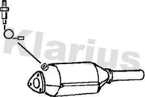 Klarius 311258 - Catalizzatore autozon.pro