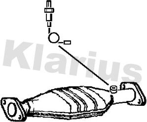 Klarius 311791 - Catalizzatore autozon.pro