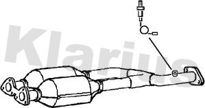 Klarius 312028 - Catalizzatore autozon.pro