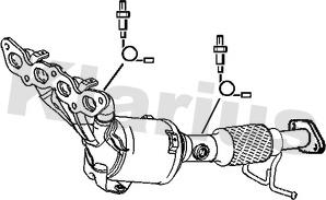 Klarius 312882 - Catalizzatore autozon.pro