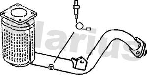 Klarius 312823 - Catalizzatore autozon.pro