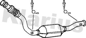 Klarius 321588 - Catalizzatore autozon.pro