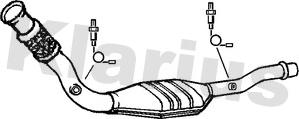 Klarius 321529 - Catalizzatore autozon.pro