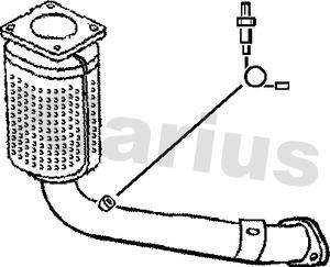 Klarius 321574 - Catalizzatore autozon.pro