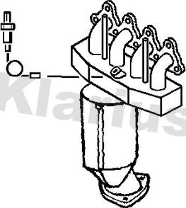 Klarius 321649 - Catalizzatore autozon.pro