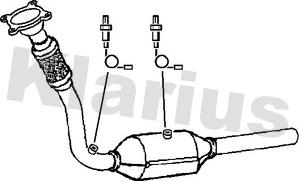 Klarius 321646 - Catalizzatore autozon.pro