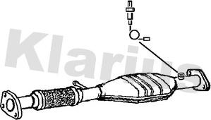 Klarius 321840 - Catalizzatore autozon.pro