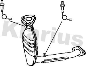 Klarius 321838 - Catalizzatore autozon.pro