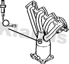 Klarius 321744 - Catalizzatore autozon.pro