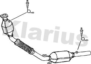 Klarius 380516 - Catalizzatore autozon.pro