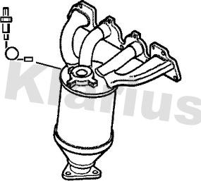 Klarius 321702 - Catalizzatore autozon.pro