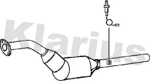 Klarius 323581 - Catalizzatore autozon.pro