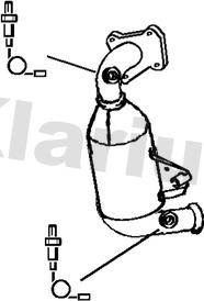 Klarius 323751 - Catalizzatore autozon.pro