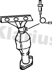 Klarius 322463 - Catalizzatore autozon.pro