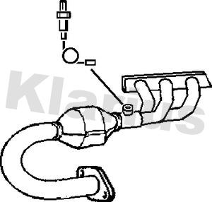 Klarius 322462 - Catalizzatore autozon.pro