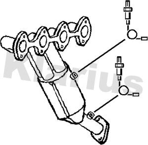 Klarius 322504 - Catalizzatore autozon.pro