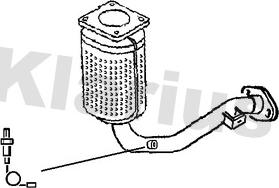 Klarius 322527 - Catalizzatore autozon.pro