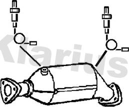 Klarius 322035 - Catalizzatore autozon.pro