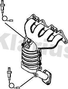 Klarius 322870 - Catalizzatore autozon.pro