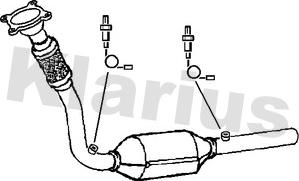 Klarius 322314 - Catalizzatore autozon.pro