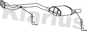 Klarius 322255 - Catalizzatore autozon.pro